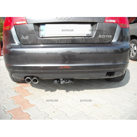 Ťažné zariadenie pre A 3 - Sportback, 5 dv, Quattro - automatický systém - od 2004/11 do 2008/06