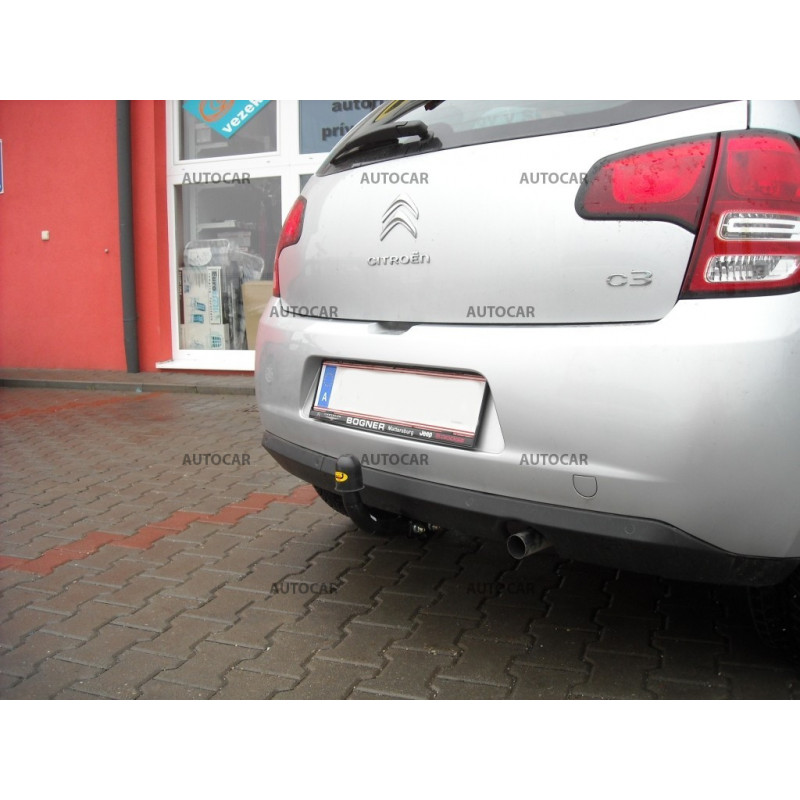 Ťažné zariadenie pre C 3, DS 3 - 5 dv. - skrutkový systém - od 2009 do 