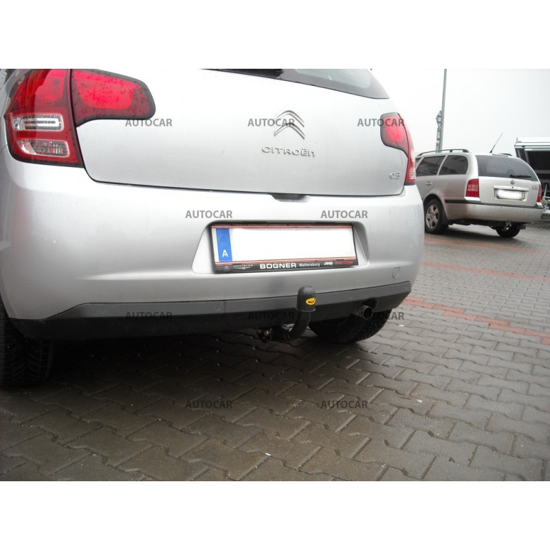 Ťažné zariadenie pre C 3, DS 3 - 5 dv. - skrutkový systém - od 2009 do 