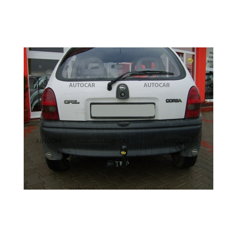 Ťažné zariadenie pre Opel CORSA - "B" - skrutkový systém