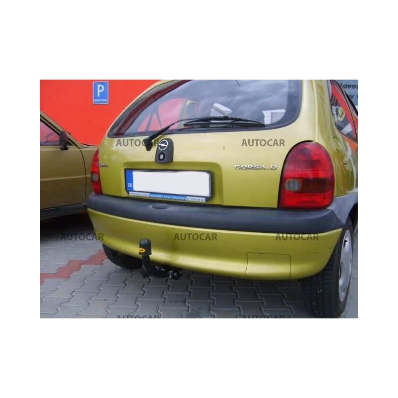 Ťažné zariadenie pre Opel CORSA - "B" - skrutkový systém