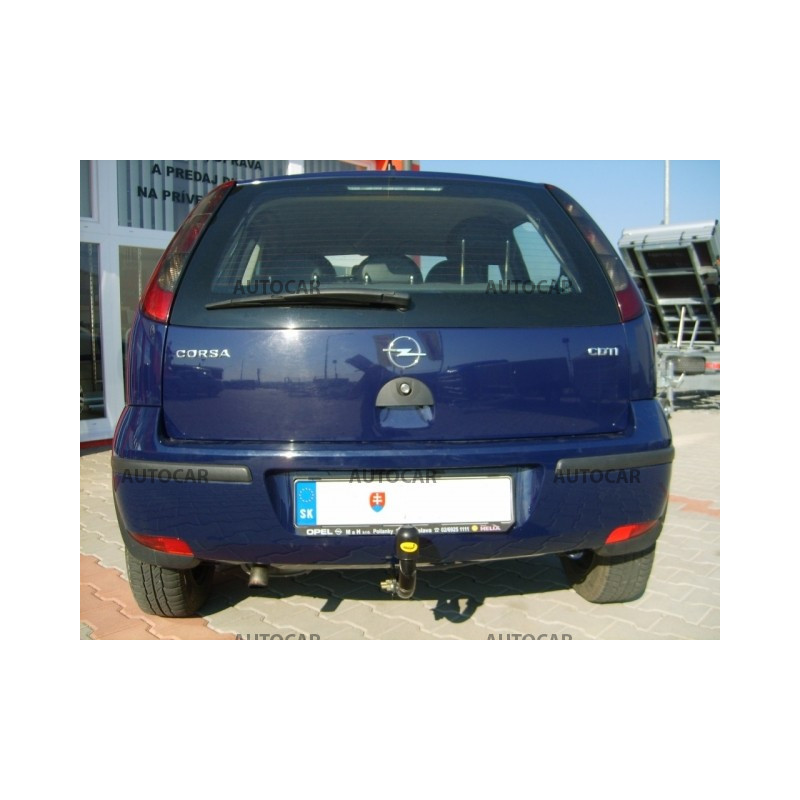 Ťažné zariadenie pre Opel CORSA - "C" - skrutkový systém