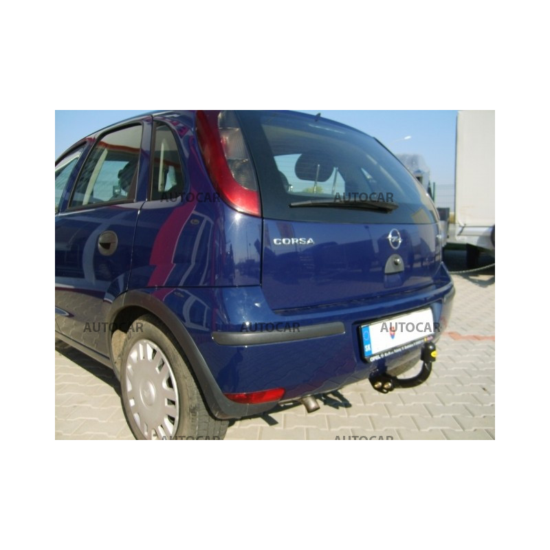 Ťažné zariadenie pre Opel CORSA - "C" - skrutkový systém