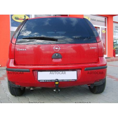 Ťažné zariadenie pre Opel CORSA - "C" - skrutkový systém