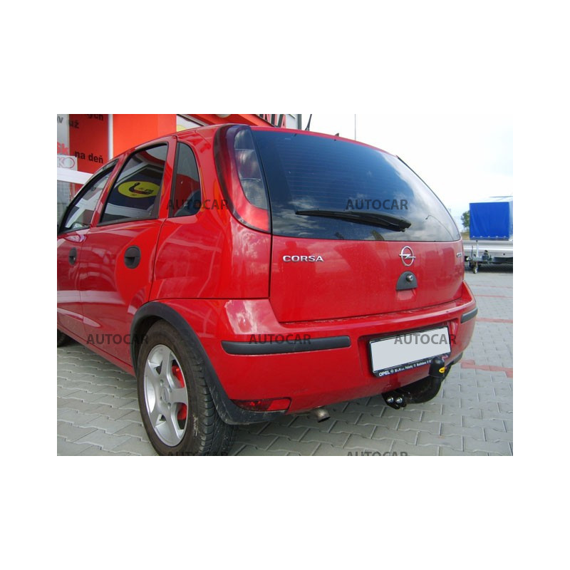 Ťažné zariadenie pre Opel CORSA - "C" - skrutkový systém