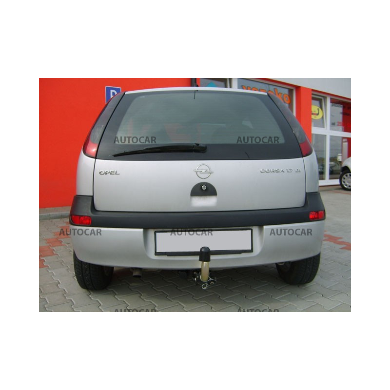 Ťažné zariadenie pre Opel CORSA - "C" - odnímateľný bajonetový systém