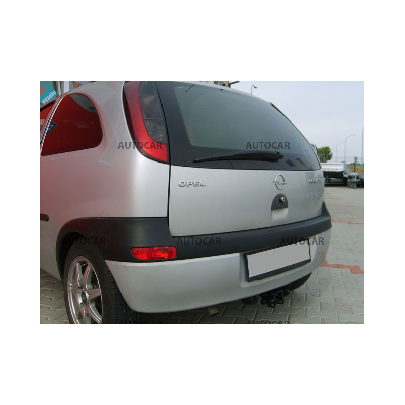 Ťažné zariadenie pre Opel CORSA - "C" - odnímateľný bajonetový systém
