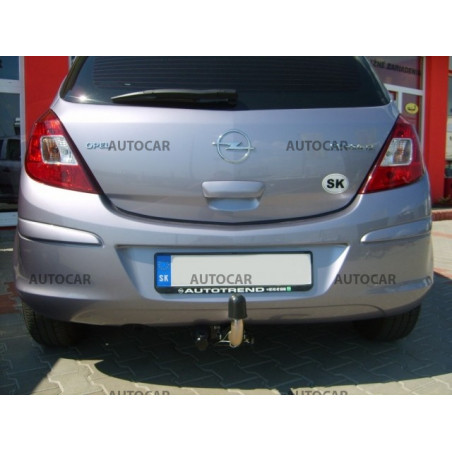 Ťažné zariadenie pre CORSA - "D" 3,5dv - automatický systém - od 2006 do Ťažné zariadenie pre CORSA - "D" 3,5dv - automatický systém - od 2006 do