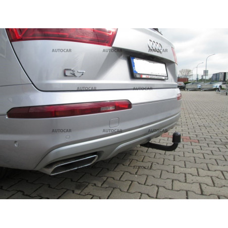 Ťažné zariadenie pre Audi Q7 - SUV - odnímateľný vertikálny bajonetový systém