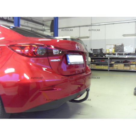 Ťažné zariadenie pre Mazda 3 - J36A - 4 dv. - odnímateľný vertikálny bajonetový systém Ťažné zariadenie pre Mazda 3 - J36A - 4 dv. - odnímateľný vertikálny bajonetový systém