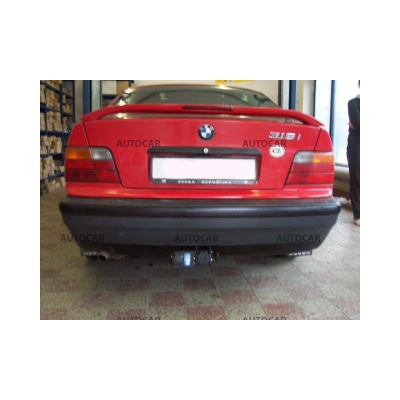 Ťažné zariadenie pre seria 3 - 4 dv., Coupe (E 36) - skrutkový systém - od 1991/01 do 1998/03