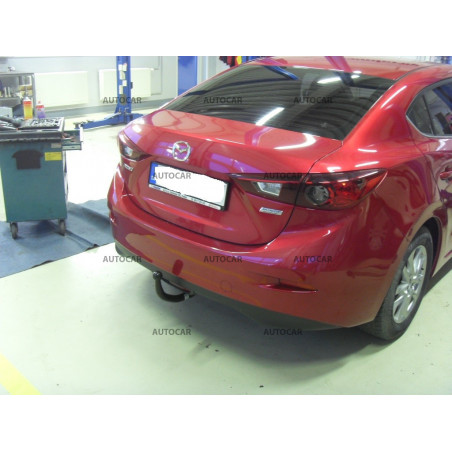 Ťažné zariadenie pre Mazda 3 - J36A - 4 dv. - odnímateľný vertikálny bajonetový systém Ťažné zariadenie pre Mazda 3 - J36A - 4 dv. - odnímateľný vertikálny bajonetový systém