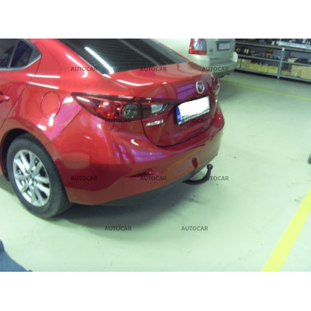 Ťažné zariadenie pre Mazda 3 - J36A - 4 dv. - odnímateľný vertikálny bajonetový systém Ťažné zariadenie pre Mazda 3 - J36A - 4 dv. - odnímateľný vertikálny bajonetový systém