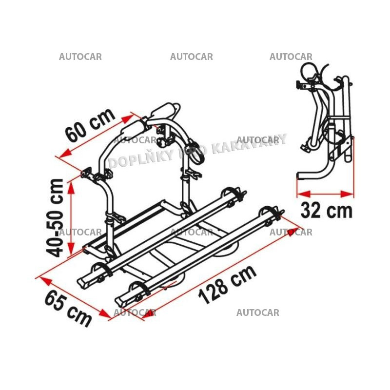 Nosič na bicykle Fiama