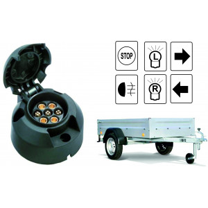 7 PIN - Univerzálna elektroinštalácia (s modulom) pre ťažné zariadenia