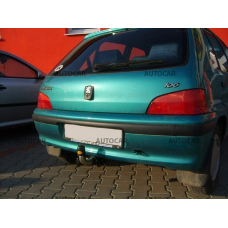 Ťažné zariadenie pre Peugeot 106 - odnímateľný bajonetový systém Ťažné zariadenie pre Peugeot 106 - odnímateľný bajonetový systém