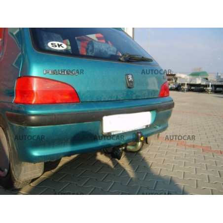 Ťažné zariadenie pre Peugeot 106 - odnímateľný bajonetový systém Ťažné zariadenie pre Peugeot 106 - odnímateľný bajonetový systém