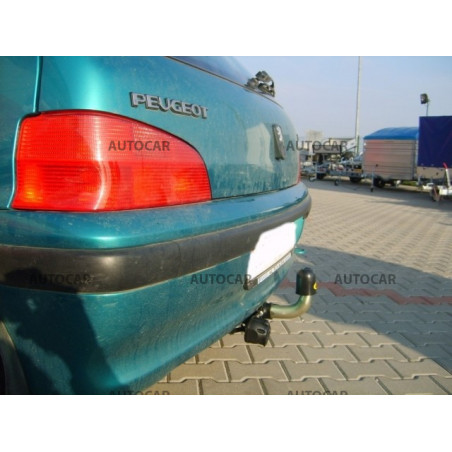 Ťažné zariadenie pre Peugeot 106 - odnímateľný bajonetový systém Ťažné zariadenie pre Peugeot 106 - odnímateľný bajonetový systém