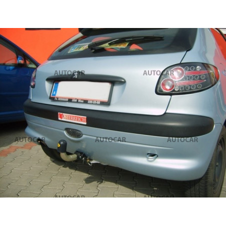 Ťažné zariadenie pre Peugeot 206 - odnímateľný bajonetový systém