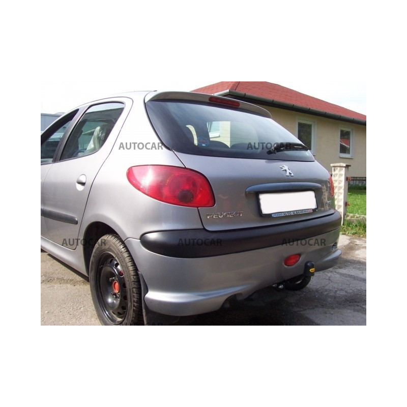 Ťažné zariadenie pre 206 - 3/5 dv. - skrutkový systém - od 2003/07 do 