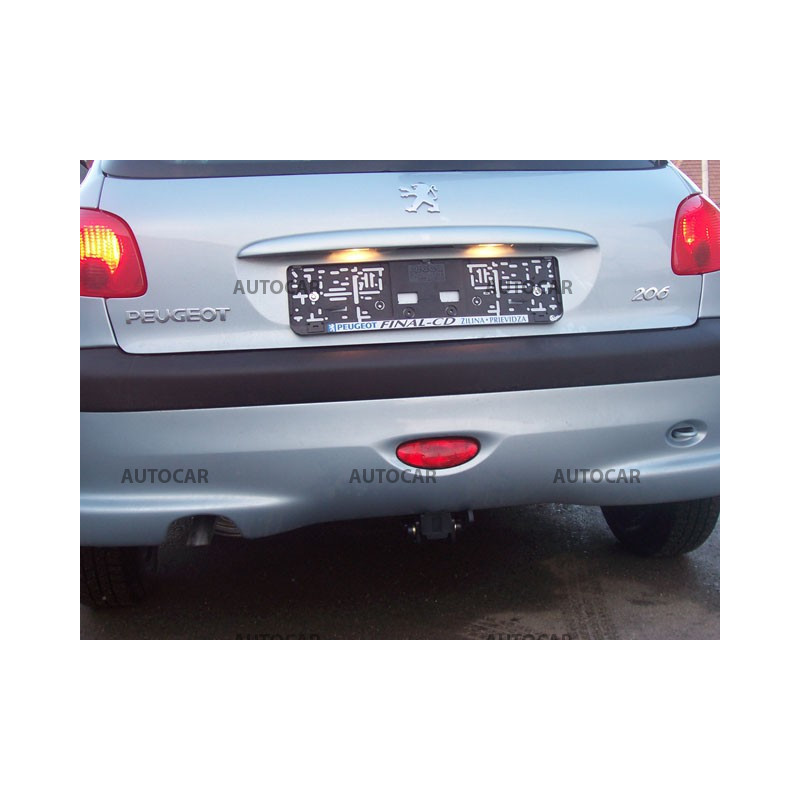 Ťažné zariadenie pre 206 - 3/5 dv. - automatický systém - od 2003/07 do 