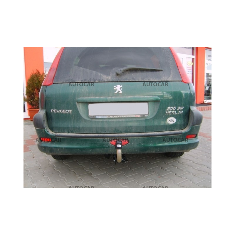 Ťažné zariadenie pre 206 SW - Combi - automatický systém - od 2002 do 