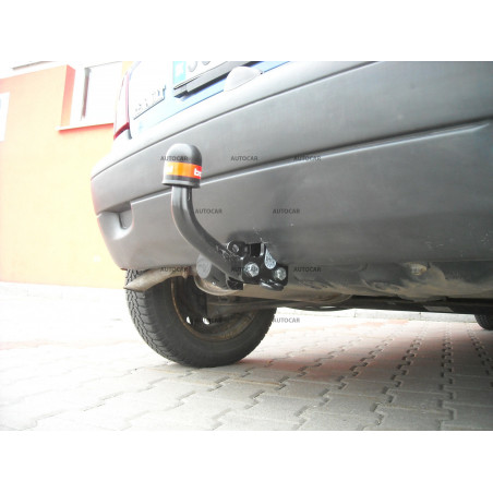 Ťažné zariadenie pre Renault Twingo - 4 dv - skrutkový systém - od 1999 - do 2007