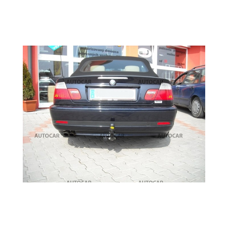 Ťažné zariadenie pre seria 3 - 4dv., Coupe, Combi, 4x4, (E 46) - skrutkový systém - od 1998/04 do 2005