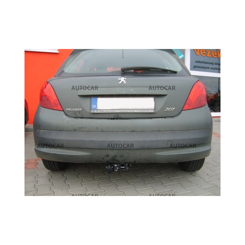 Ťažné zariadenie pre 207 - 3/5 dv. - automatický systém - od 2006 do 