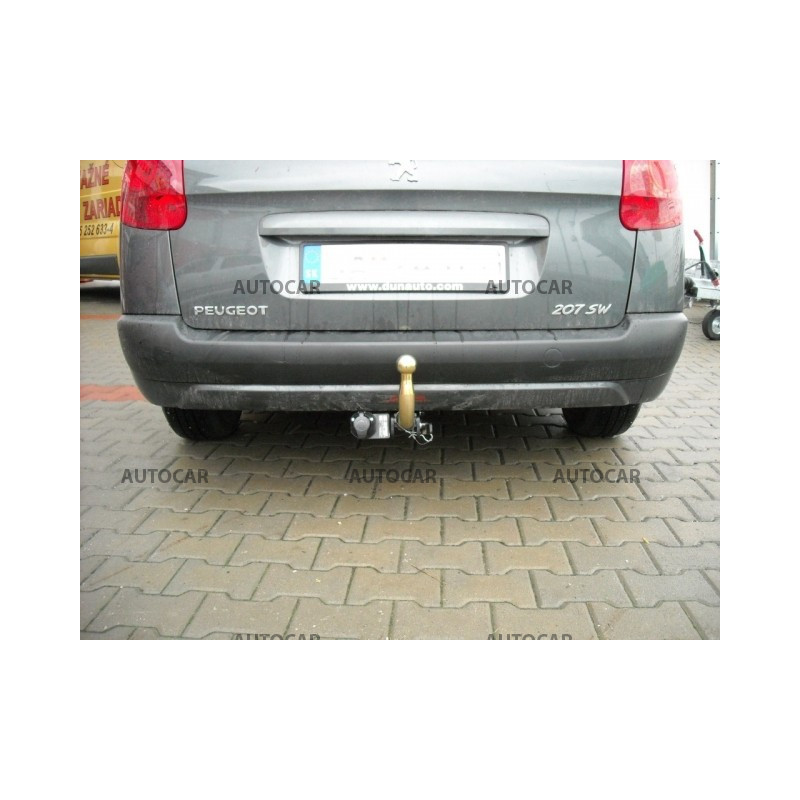 Ťažné zariadenie pre 207 SW - combi - automatický systém - od 2007 do 