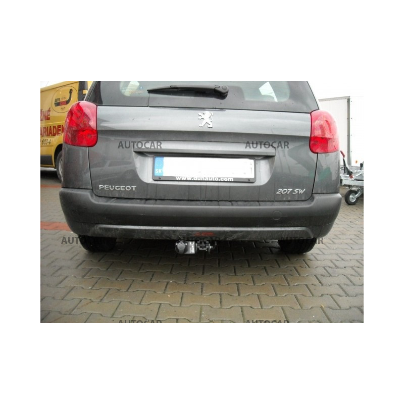 Ťažné zariadenie pre 207 SW - combi - automatický systém - od 2007 do 