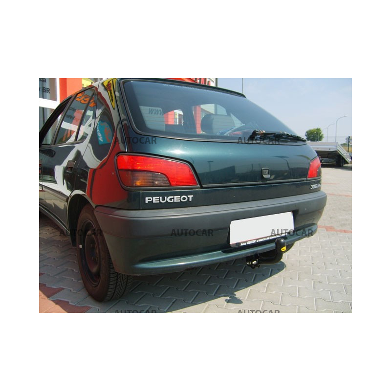 Ťažné zariadenie pre Peugeot 306 - skrutkový systém