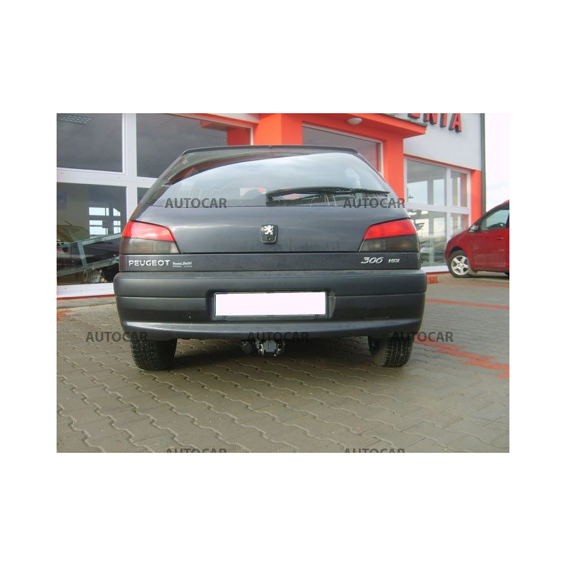 Ťažné zariadenie pre Peugeot 306 - odnímateľný bajonetový systém