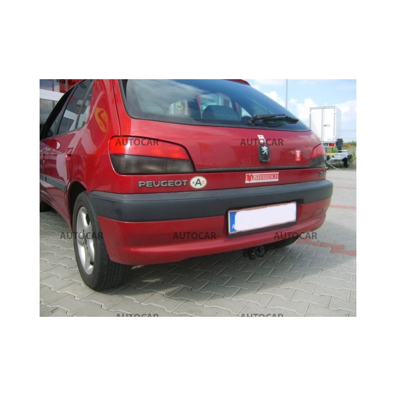 Ťažné zariadenie pre Peugeot 306 - odnímateľný bajonetový systém