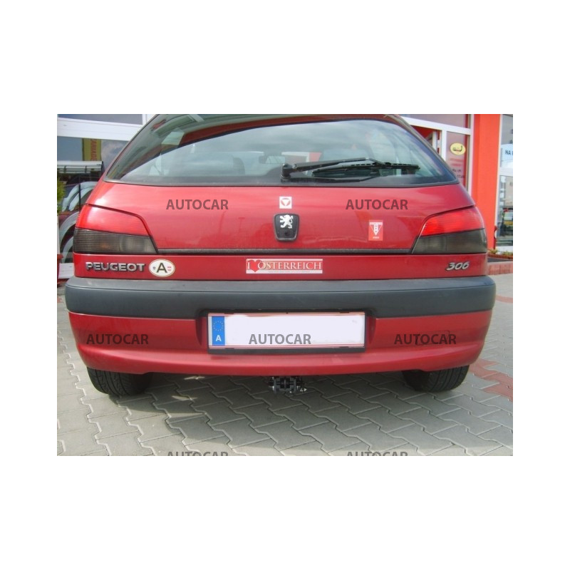 Ťažné zariadenie pre Peugeot 306 - odnímateľný bajonetový systém