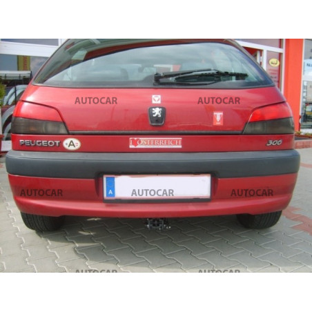 Ťažné zariadenie pre Peugeot 306 - odnímateľný bajonetový systém