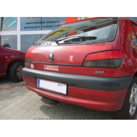 Ťažné zariadenie pre Peugeot 306 - odnímateľný bajonetový systém