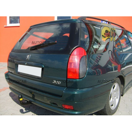 Ťažné zariadenie pre Peugeot 306 - skrutkový systém