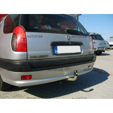 Ťažné zariadenie pre Peugeot 306 - odnímateľný bajonetový systém