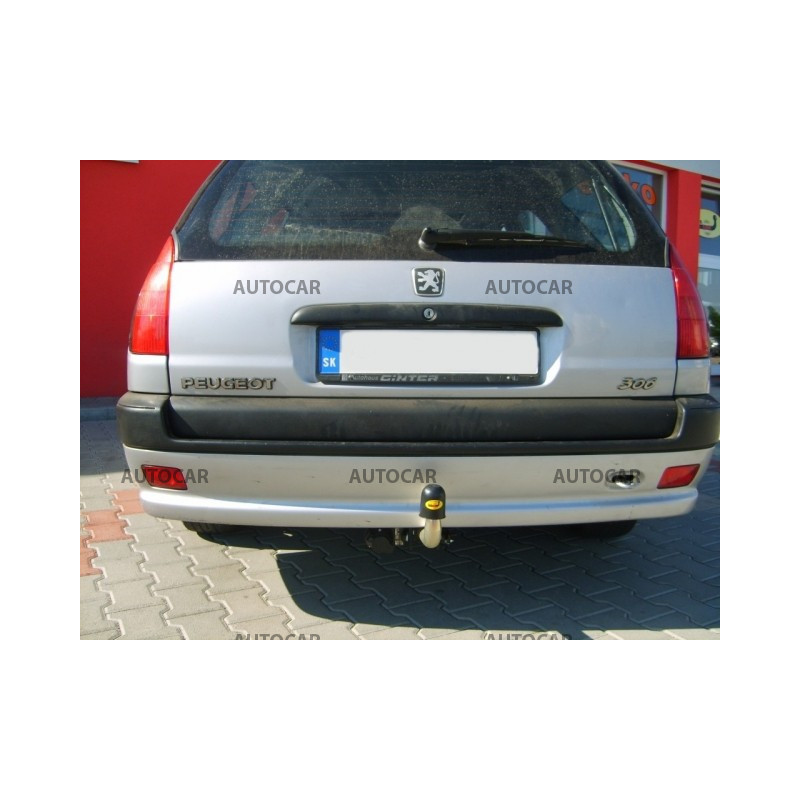 Ťažné zariadenie pre Peugeot 306 - odnímateľný bajonetový systém