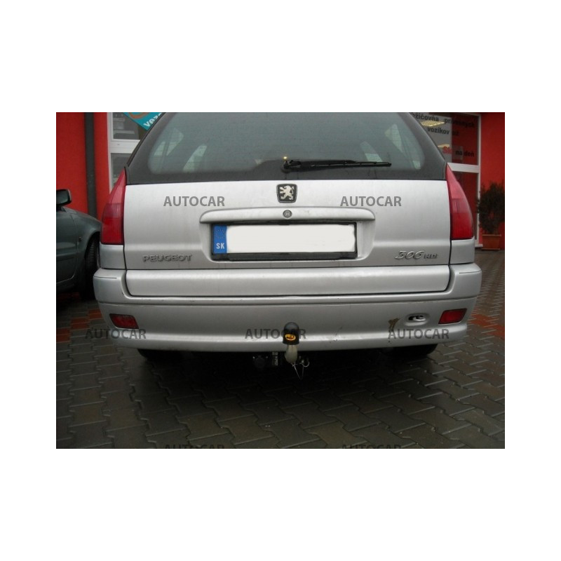 Ťažné zariadenie pre Peugeot 306 - odnímateľný bajonetový systém
