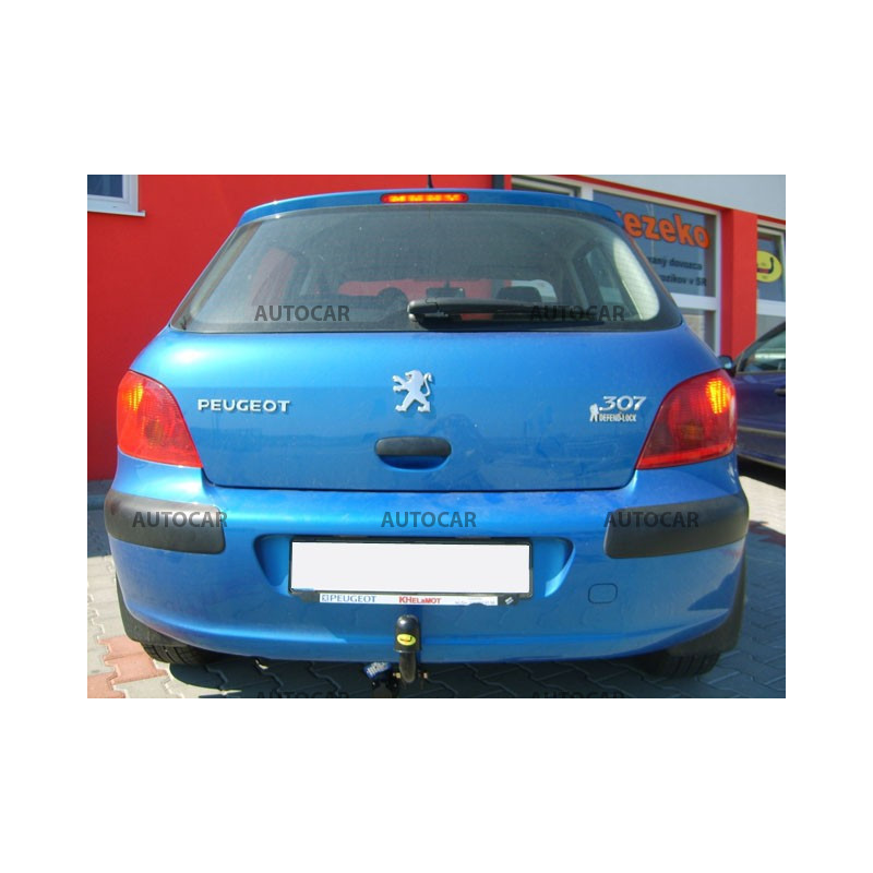 Ťažné zariadenie pre Peugeot 307 - 3/5 dv. - skrutkový systém