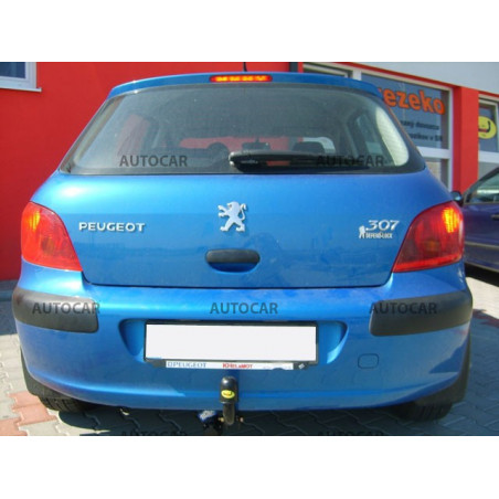 Ťažné zariadenie pre Peugeot 307 - 3/5 dv. - skrutkový systém