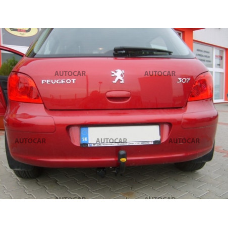 Ťažné zariadenie pre Peugeot 307 - 3/5 dv. - skrutkový systém