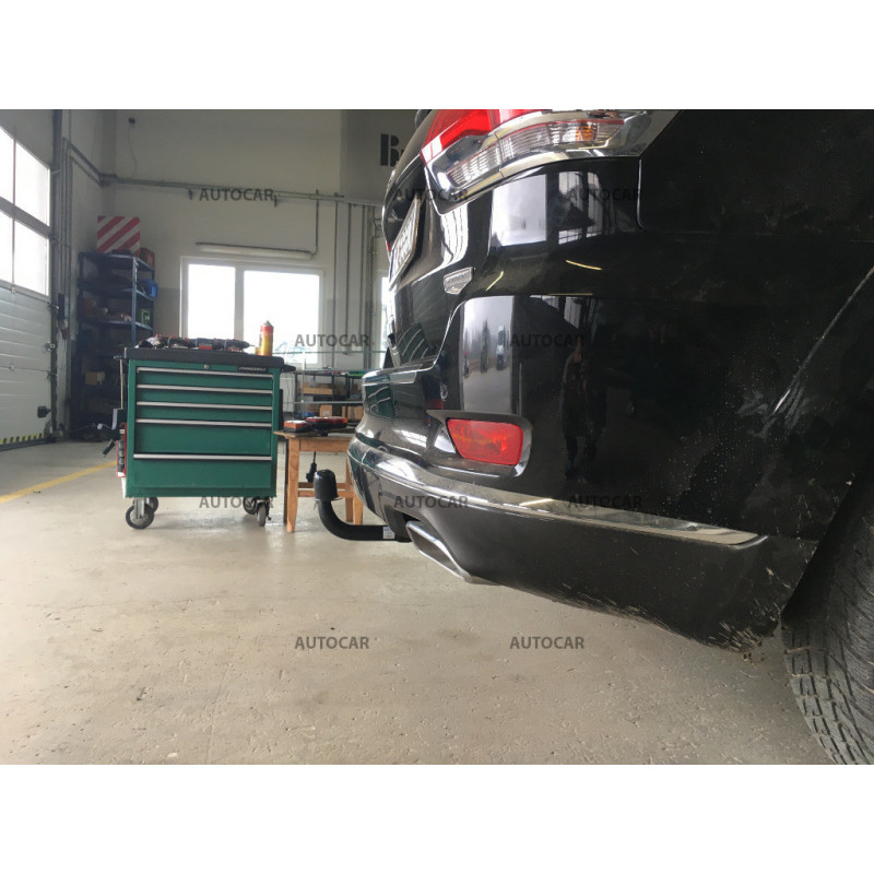 Ťažné zariadenie pre Jeep GRAND CHEROKEE - WK2/WK11 - odnímateľný vertikálny bajonetový systém
