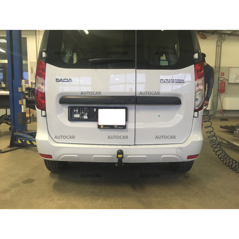 Ťažné zariadenie pre Dacia DOKKER - skrutkový systém