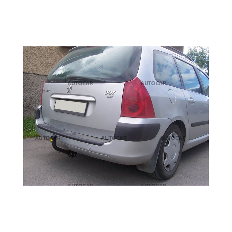 Ťažné zariadenie pre 307 SW - Combi - skrutkový systém - od 2001 do 