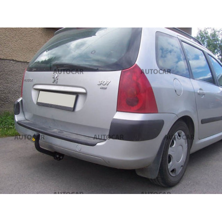 Ťažné zariadenie pre 307 SW - Combi - skrutkový systém - od 2001 do 