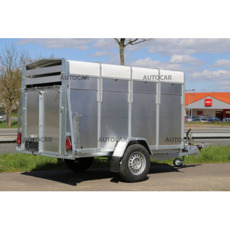 Prívesný vozík PLUTO 1 na prepravu zvierat