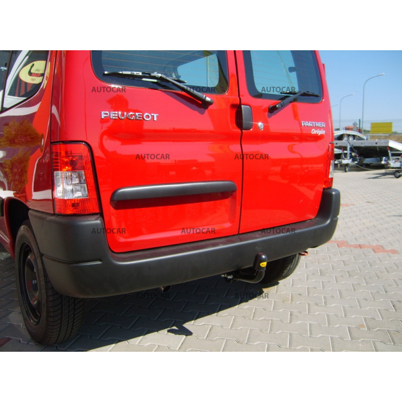 Ťažné zariadenie pre Peugeot PARTNER - skrutkový systém